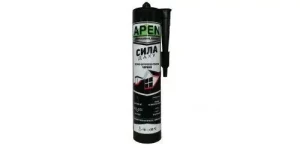 Герметик битумно-каучуковый APEN "Сила крыши" черный 280мл.