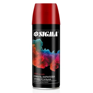 Эмаль SIGMA акриловая 400мл универсальная синий 5005