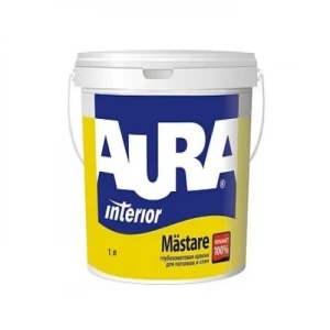 Краска AURA Mastare 1л глубокоматовая