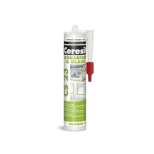Герметик силиконовый CERESIT Glas CS 23 280мл прозрачный