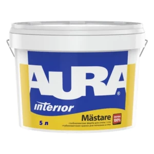 Краска AURA Mastare 5л глубокоматовая