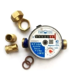 Счетчик 1/2 Гидротек Е-Т 1.5U Х 40 (Киев) холодная