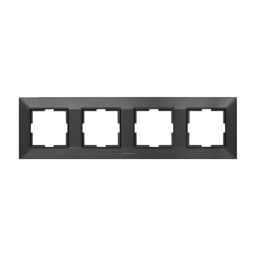 Рамка PANASONIC Arkedia Slim 4-я горизонтальная дымчатая WNTF0804-2DG Рамка PANASONIC Arkedia Slim 4-я горизонтальная дымчатая WNTF0804-2DG