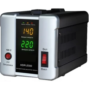 Стабилизатор напряжения FORTE HDR-2000 1200 Вт точность 8%
