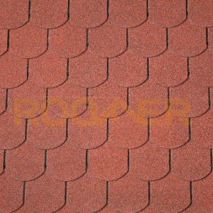 Битумная черепица Superglass Biber (10) Tile Red
