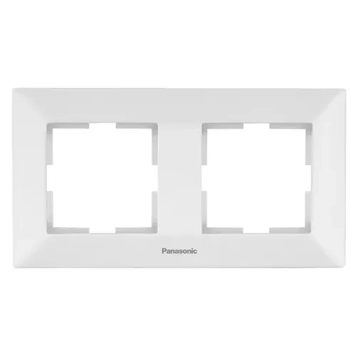 Рамка PANASONIC Arkedia Slim 2-я горизонтальная белая WNTF0802-2WH-UA Рамка PANASONIC Arkedia Slim 2-я горизонтальная белая WNTF0802-2WH-UA