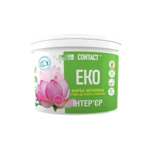 Краска акриловая EKO CONTACT устойчивая к истиранию 1,4 кг