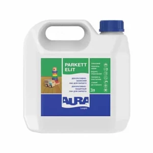 Лак паркетный AURA Luxpro Parkett Elit бесцветный (3 л)