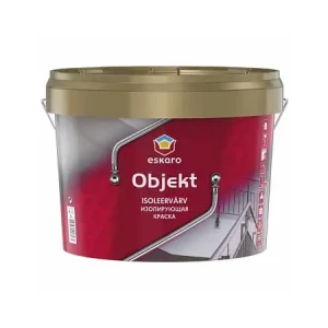 Краска ESKARO Objekt 2,7л белая акриловая изолирующая