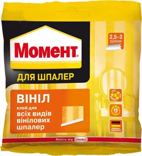 Клей для обоев МОМЕНТ Винил 95г Клей для обоев МОМЕНТ Винил 95г