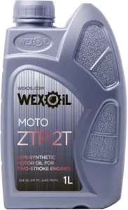 Смазка Wexoil Moto для 2-тактных бензиновых двигателей ZTP 2T 1л