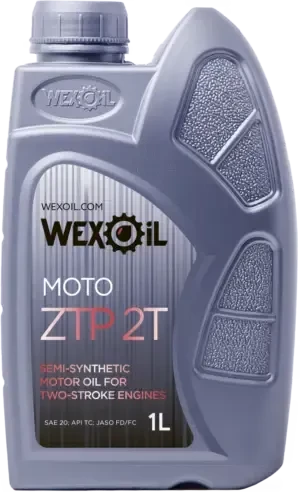 Смазка Wexoil Moto для 2-тактных бензиновых двигателей ZTP 2T 1л Смазка Wexoil Moto для 2-тактных бензиновых двигателей ZTP 2T 1л