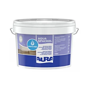 Шпатлевка акриловая AURA Luxpro Aqua Spackel 16кг