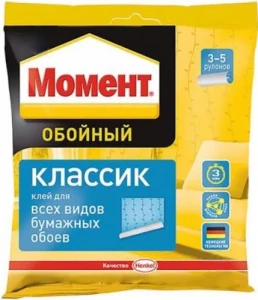 Клей для обоев МОМЕНТ Классик 95г