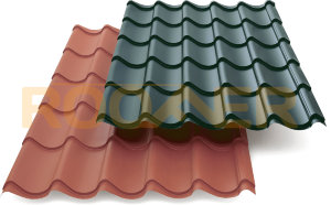 Металлочерепица Классик Модуль Мат (Украина)