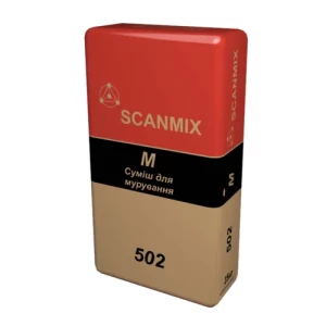 Клей для газоблока SCANMIX M 502 25кг