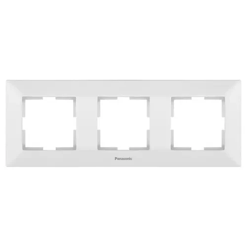 Рамка PANASONIC Arkedia Slim 3-я горизонтальная белая WNTF0803-2WH-UA Рамка PANASONIC Arkedia Slim 3-я горизонтальная белая WNTF0803-2WH-UA