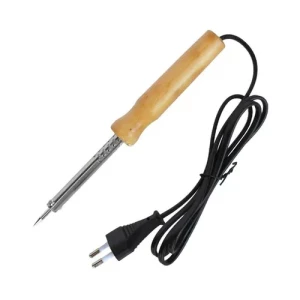 Паяльник электрический Lemanso 40W деревянная ручка LM9129