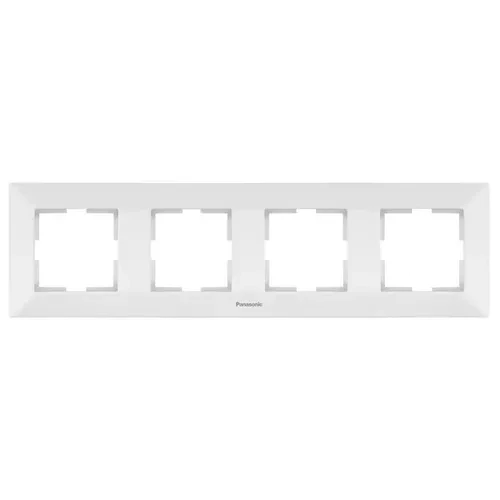 Рамка PANASONIC Arkedia Slim 4-я горизонтальная белая WNTF0804-2WH-UA Рамка PANASONIC Arkedia Slim 4-я горизонтальная белая WNTF0804-2WH-UA
