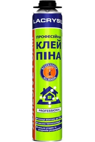 Пена-клей LACRYSIL 800мл профессиональная Пена-клей LACRYSIL 800мл профессиональная