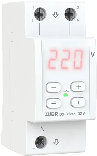 Ограничитель перенапряжения ZUBR D2-32t red Ограничитель перенапряжения ZUBR D2-32t red