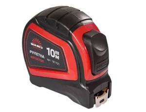 Рулетка VITALS MASTER 10м*25мм автостоп 181731