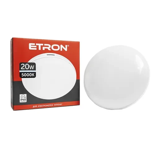 Светильник ЛЕД ETRON круг 1-ECP-506-C 20W 5000К Светильник ЛЕД ETRON круг 1-ECP-506-C 20W 5000К