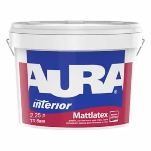 Краска AURA Mattlatex TR 2,25л бесцветная