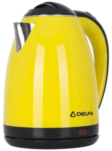 Электрочайник DELFA DK 3530 Х желтый