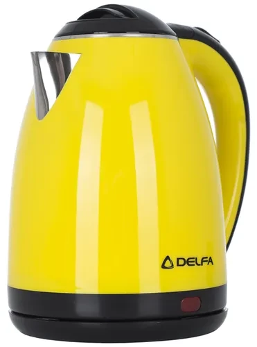 Электрочайник DELFA DK 3530 Х желтый Электрочайник DELFA DK 3530 Х желтый