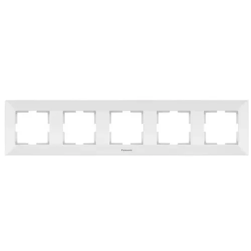 Рамка PANASONIC Arkedia Slim 5-я горизонтальная белая WNTF0805-2WH-UA Рамка PANASONIC Arkedia Slim 5-я горизонтальная белая WNTF0805-2WH-UA