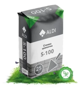 Цементная стяжка ALDI S-100 25кг