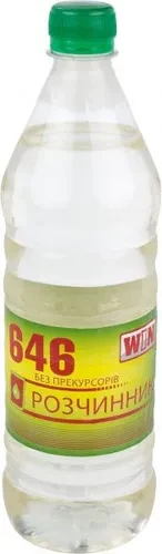 Растворитель TM WIN Р-646 БП 350г (0,5л) Растворитель TM WIN Р-646 БП 350г (0,5л)
