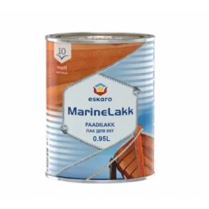 Лак ESKARO Marine lakk 10 TIX яхтенный алкидно-уретановый 0,95л бесцветный
