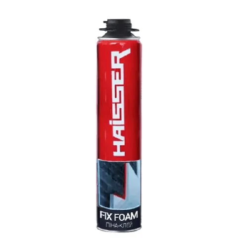 Пена-клей HAISSER FIX FOAM 725мл профессиональная Пена-клей HAISSER FIX FOAM 725мл профессиональная