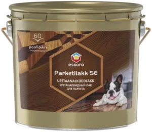 Лак ESKARO паркетный глянцевый 2,5 кг.
