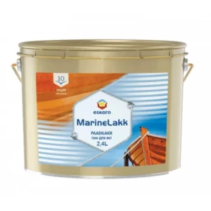 Лак ESKARO Marine lakk 10 TIX яхтенный алкидно-уретановый 2,4л бесцветный