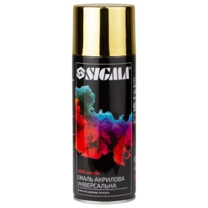Емаль SIGMA акрилова  400мл Хром бронза