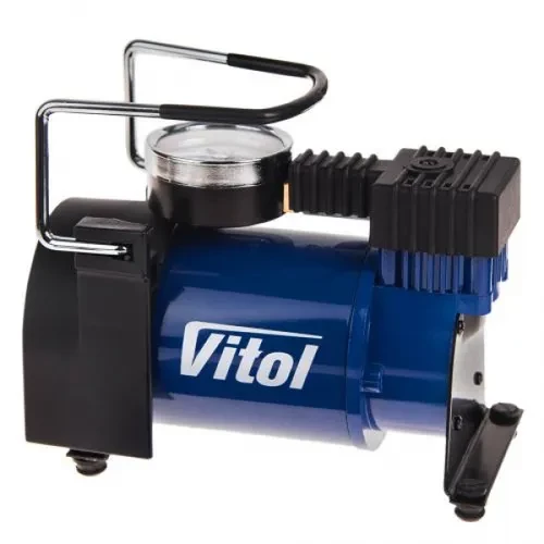 Компрессор автомобильный VITOL 150psi/14Amp/37k/прикуриватель К-30 Компрессор автомобильный VITOL 150psi/14Amp/37k/прикуриватель К-30