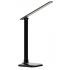 Лампа настольная LED Luxel TL-12В 10W 650Lm 4000K D черная ночн.USB каб.+орган.+сенс.кн.