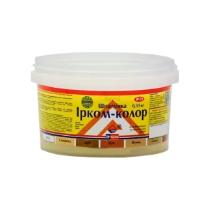 Шпаклевка "Ирком-Колор" для дерева 0,35 кг дуб