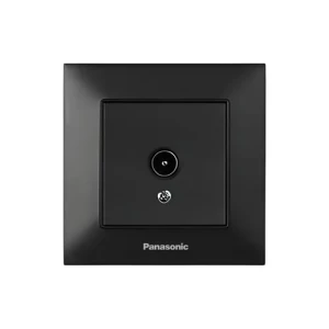 Розетка PANASONIC Arkedia Slim черная TV WNTC0451-2BL