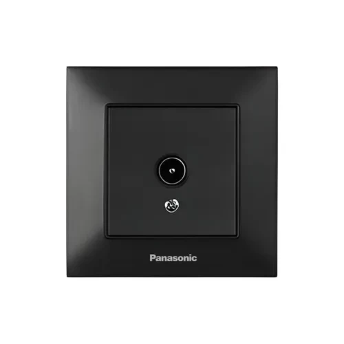 Розетка PANASONIC Arkedia Slim черная TV WNTC0451-2BL Розетка PANASONIC Arkedia Slim черная TV WNTC0451-2BL