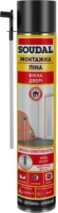 Пена монтажная SOUDAL "Окна-двери" ручная 750мл 45л