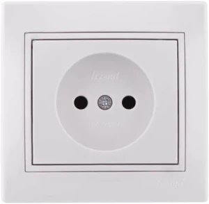 Розетка LEZARD Mira 1-я белая 701-0202-121В