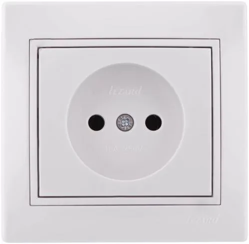 Розетка LEZARD Mira 1-я белая 701-0202-121В Розетка LEZARD Mira 1-я белая 701-0202-121В