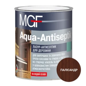 Лазурь MGF Aqua-Antiseptik палисандр 0.75л
