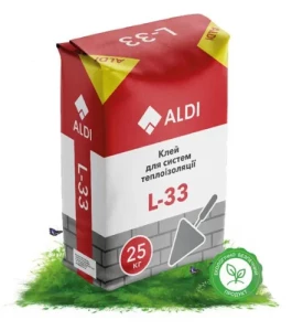 Клей для пенополистирола ALDI L-33 25кг