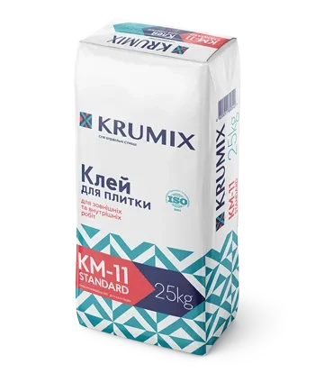 Клей для плитки Krumix KM-11 Клей для плитки Krumix KM-11