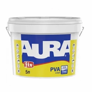 Клей для дерева ПВА AURA Fix 5л